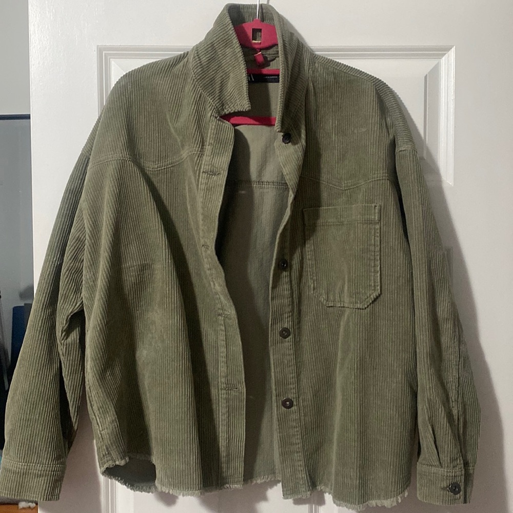 Zara Corduroy Button Down
